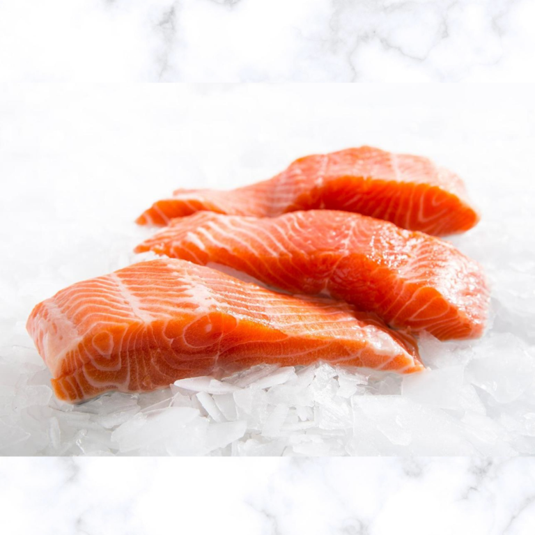 air flown norweigian salmon