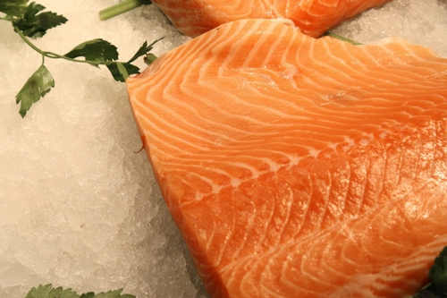 sashimi salmon